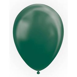 Foto van Wefiesta ballonnen 30,5 cm latex groen metallic 50 stuks