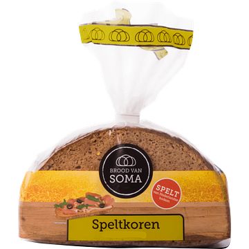 Foto van Soma speltkoren bruin meergranenbrood 300g bij jumbo