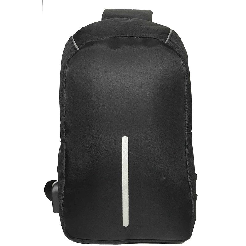Foto van Must schoudertas zita 4 liter 19,5 x 7 x 29 cm polyester zwart