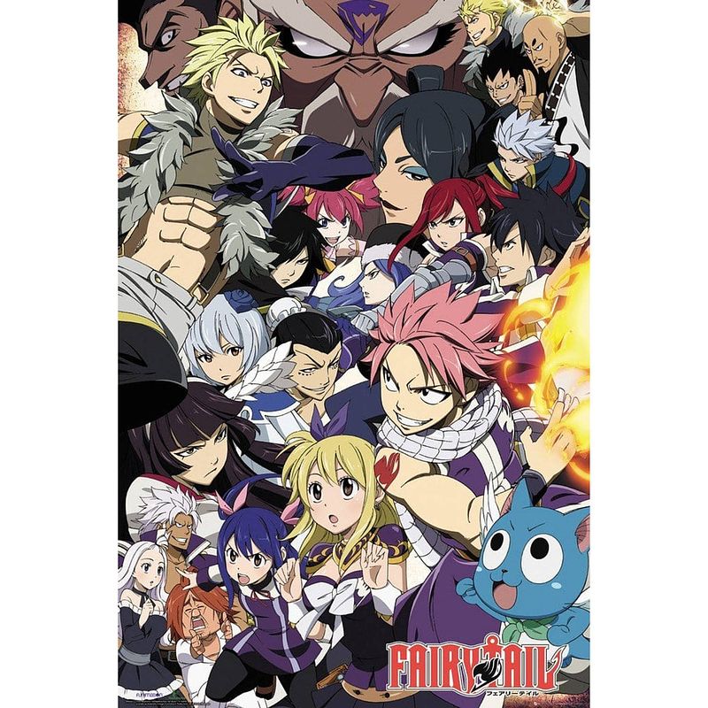 Foto van Gbeye fairy tail season 6 key art poster 61x91,5cm