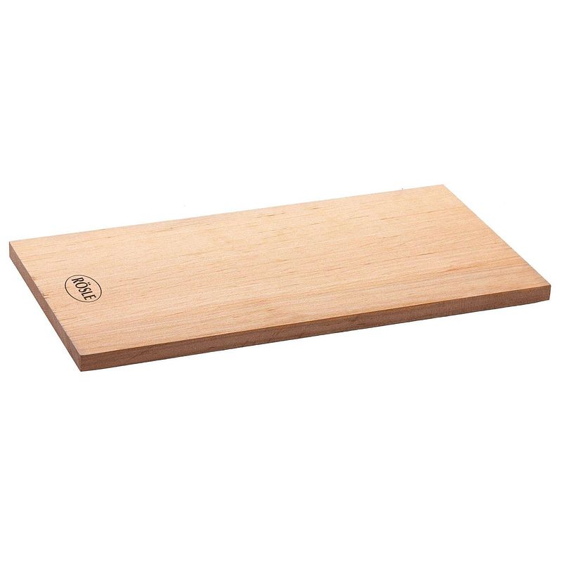 Foto van Rösle serveerplanken aroma 30 x 15 cm hout naturel 2 stuks