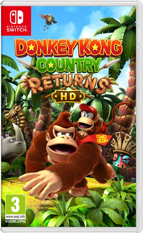 Foto van Donkey kong country returns hd nintendo switch