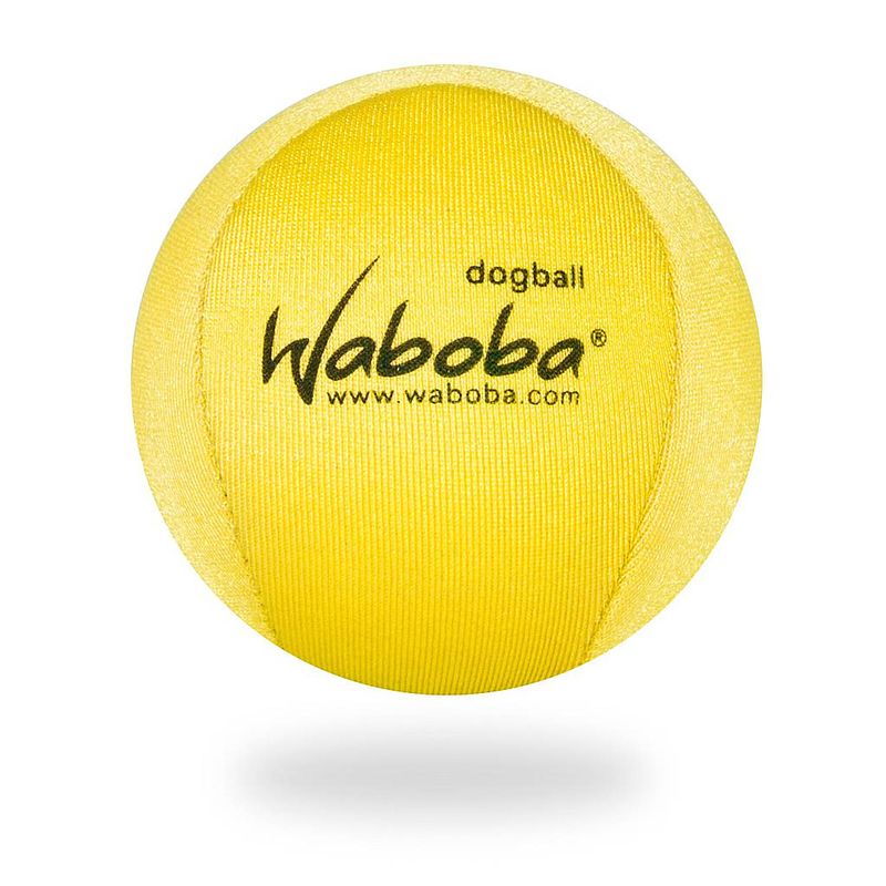 Foto van Waboba splashbal honden fetch 6 cm foam geel