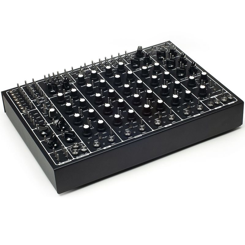 Foto van Soma pulsar-23 black analoge drumsynthesizer