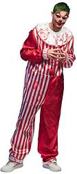Foto van Boland killer clown kostuum heren rood/wit maat 54/56 (xl)