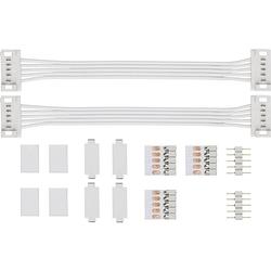 Foto van Paulmann 70919 paulmann connectorset 144 w (max) kabellengte: 10.00 cm 24 v kunststof (l x b x h) 100 x 19 x 7 mm