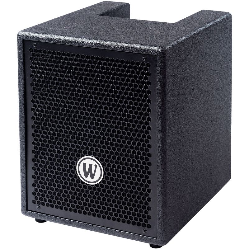 Foto van Warwick gnome pro cab 10/4 1x10 inch 200w basgitaar speakerkast