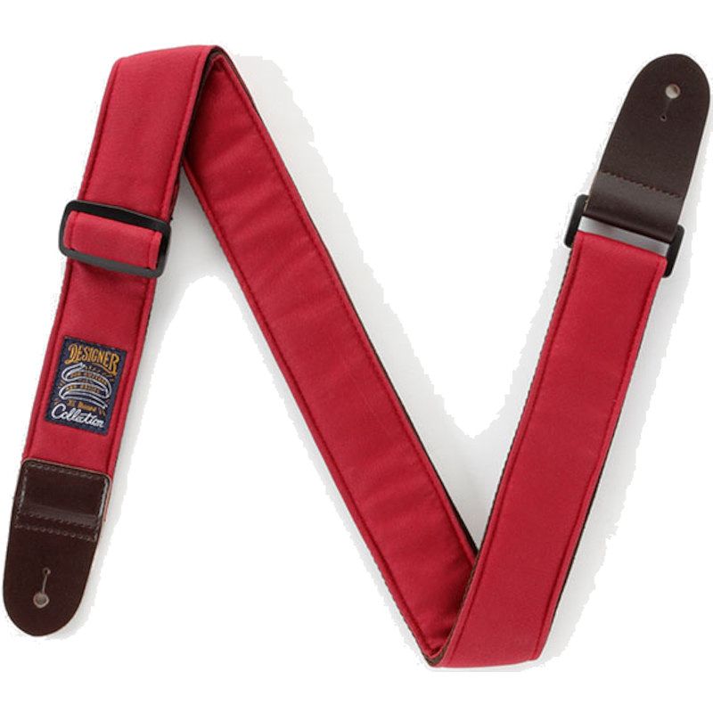 Foto van Ibanez dcs50-wr designer collection straps gitaarband wine red