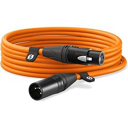 Foto van Rode xlr-6m orange premium xlr-kabel 6 meter