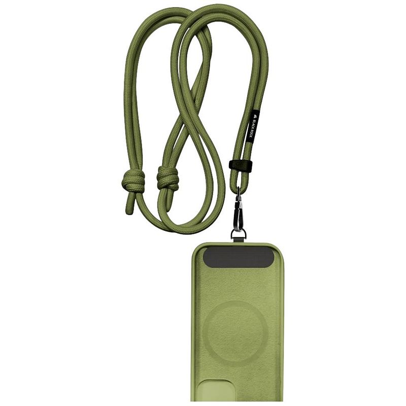 Foto van Black rock universal lanyard smartphone ketting universeel universal olijf-groen