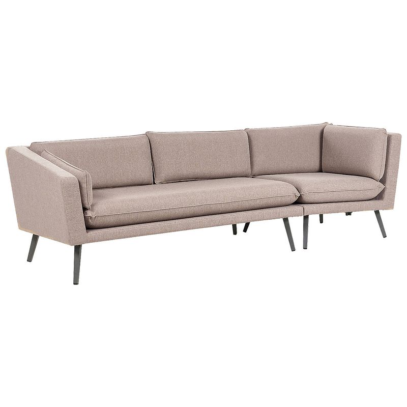 Foto van Beliani loretello - tuinsofa-beige-polyester