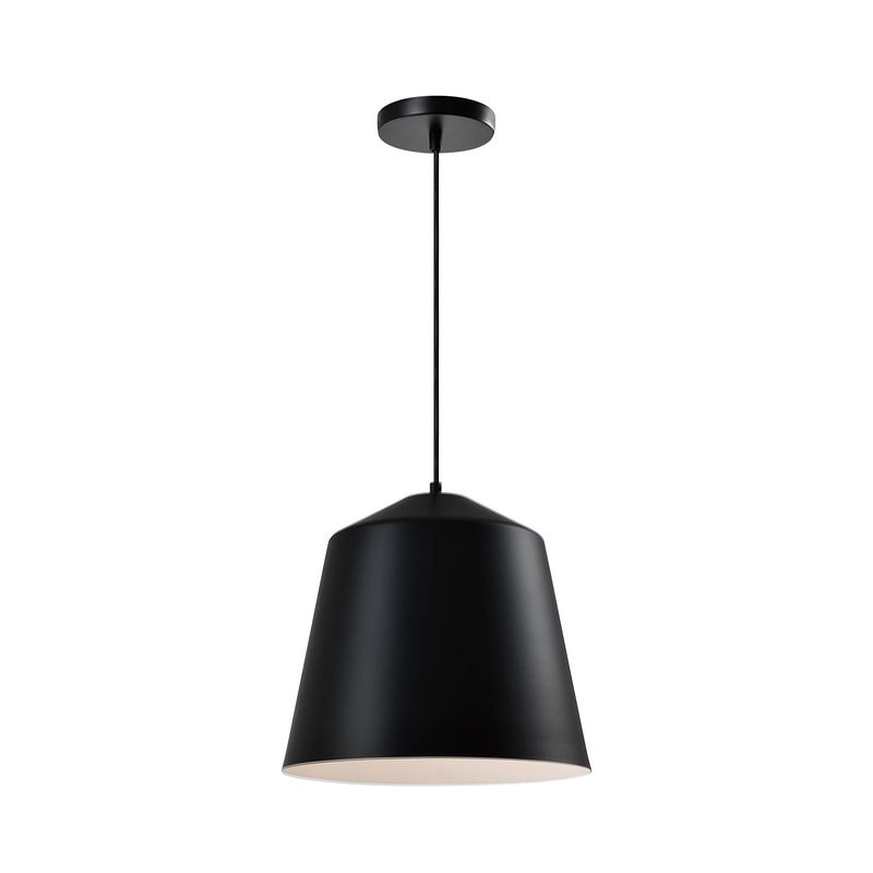 Foto van Quvio hanglamp langwerpig zwart - quv5162l-black