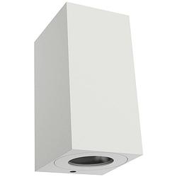 Foto van Nordlux canto maxi kubi 2 49731001 buitenlamp (wand) gu10 56 w wit