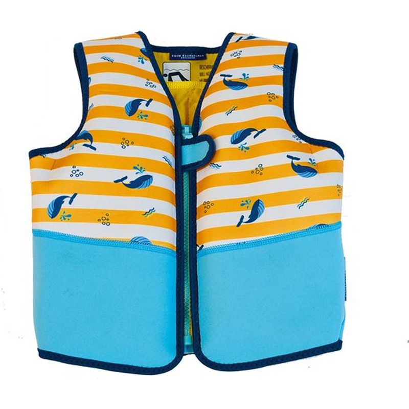 Foto van Swim essentials zwemvest geel-witte walvis 4 - 6 jaar