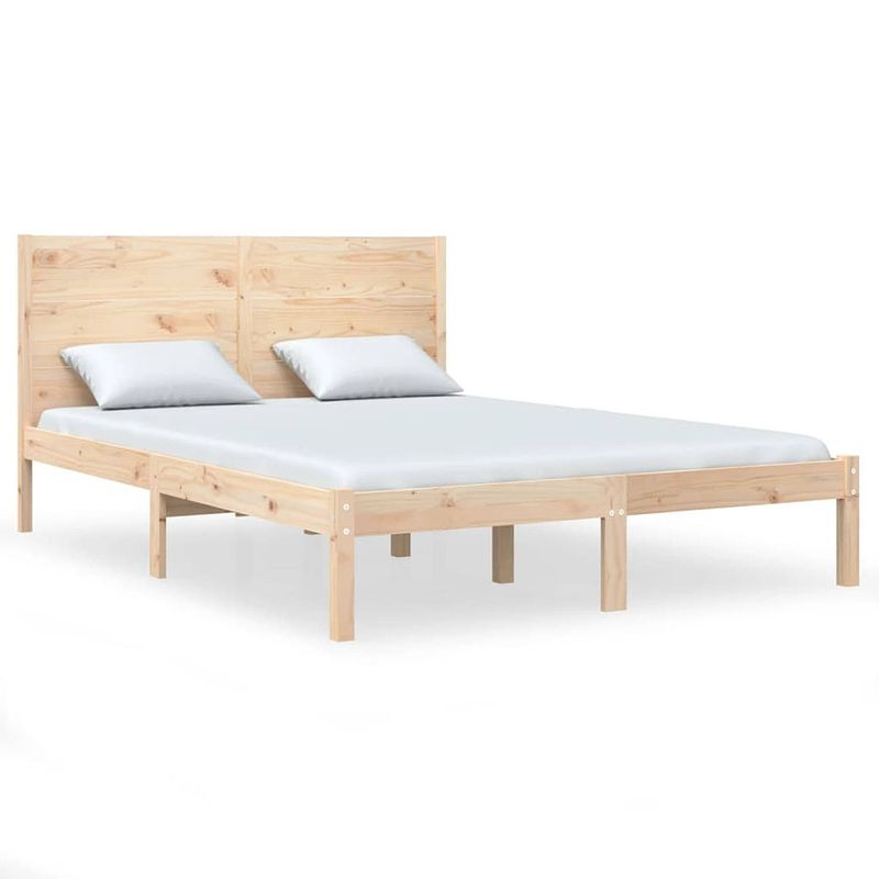 Foto van Vidaxl bedframe massief grenenhout 160x200 cm