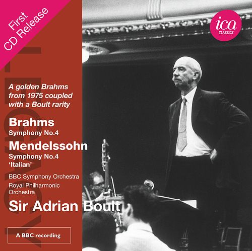 Foto van Brahms: symphony no. 4/medelsohn: symphony no. 4 'sitalian's - cd (5060244550933)