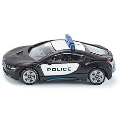 Foto van Siku bmw i8 us-police politieauto 8 cm staal zwart/wit (1533)