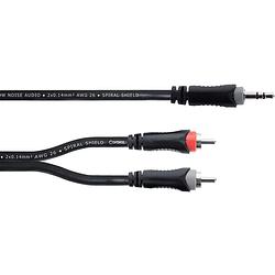 Foto van Cordial ey5wcc elements kabel 3.5mm trs jack - 2x rca 5m