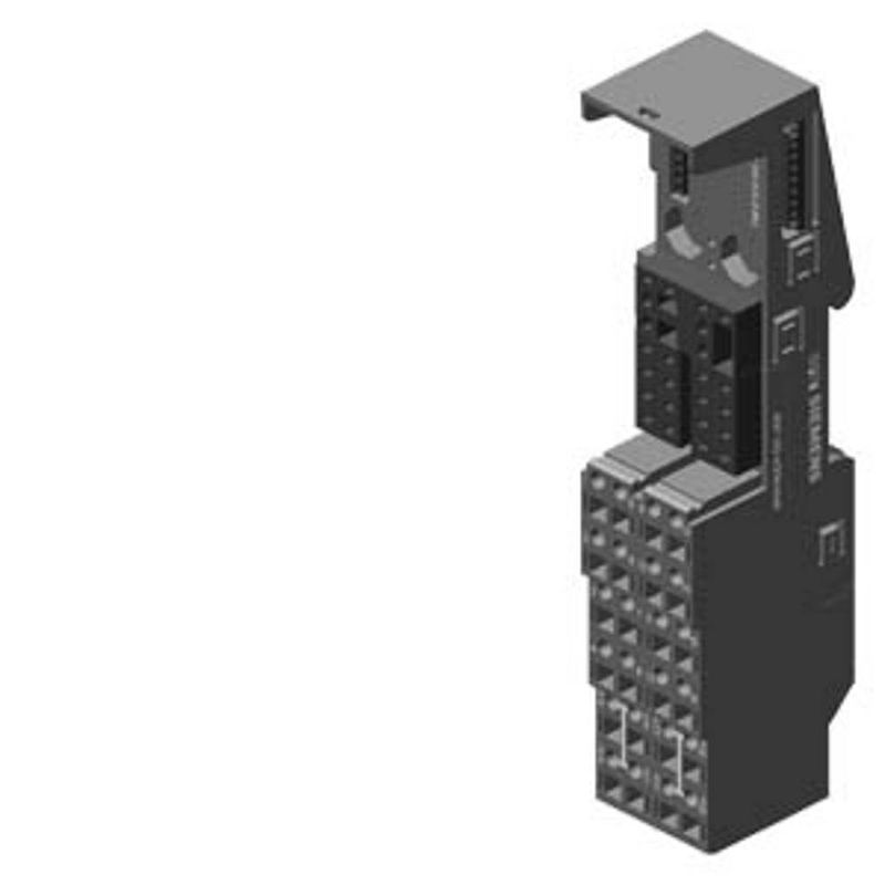 Foto van Siemens 6es7193-4cf50-0aa0 plc-terminalmodule 28.8 v/dc