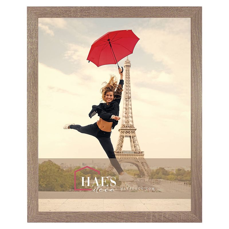 Foto van Haes deco - houten fotolijst paris bruin 40x50 - sp001405