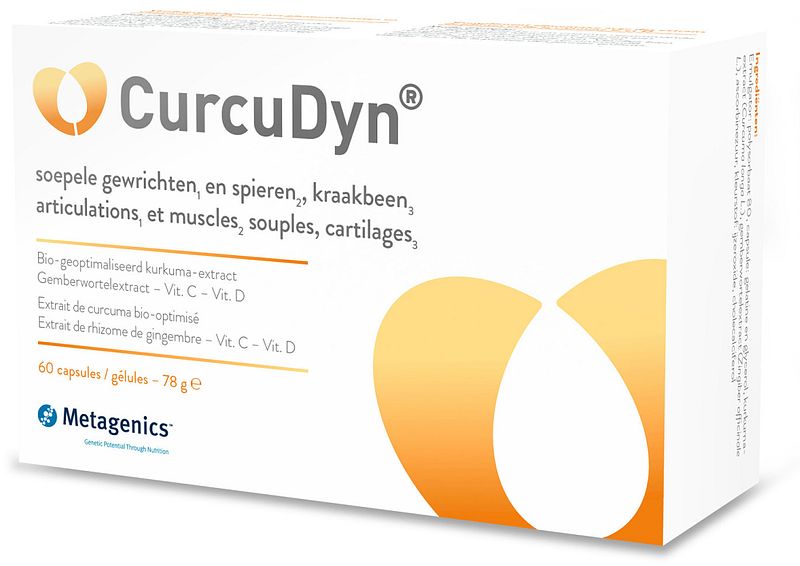 Foto van Metagenics curcudyn capsules