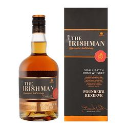 Foto van The irishman founder'ss reserve 70cl whisky + giftbox