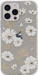 Foto van Bluebuilt daisy gold soft case apple iphone 13 pro back cover transparant