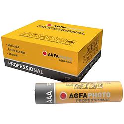 Foto van Aaa batterij (potlood) agfaphoto professional alkaline 1.5 v 10 stuk(s)