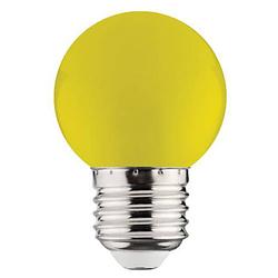 Foto van Led lamp - romba - geel gekleurd - e27 fitting - 1w
