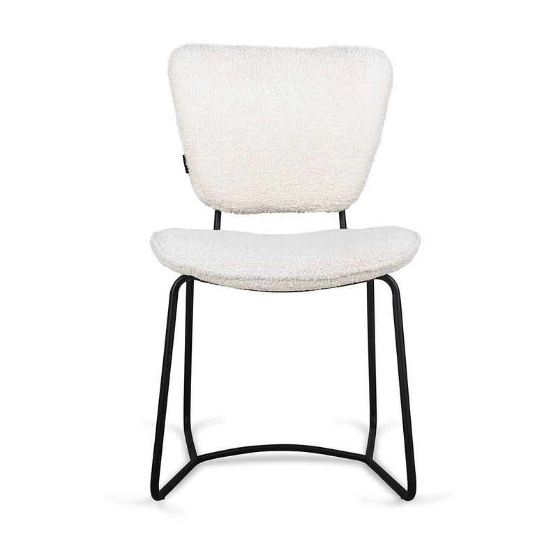 Foto van Benoa dining chair amy teddy ivory