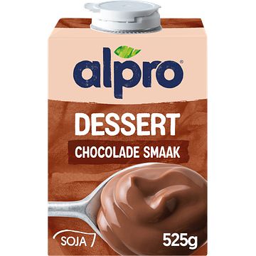 Foto van Alpro dessert chocolade smaak houdbaar 525g bij jumbo