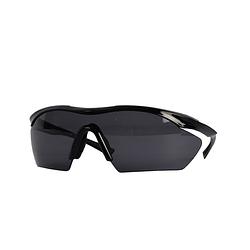 Foto van Zonnebril heren uv400 sport zonnebril zwart montuur gepolariseerd zonnebril uv-bescherming anti-fog lenzen