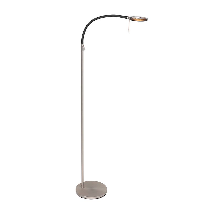 Foto van Steinhauer vloerlamp turound light color 2991st staal