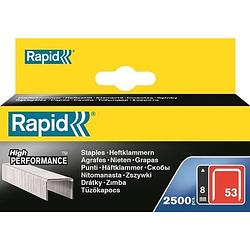 Foto van Rapid nieten 53/12 mm gegalvaniseerd 2.500 st.. box