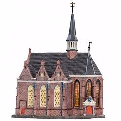 Foto van Friese elfsteden huisje leeuwarden jacobijnerkerk - kerstdorpen