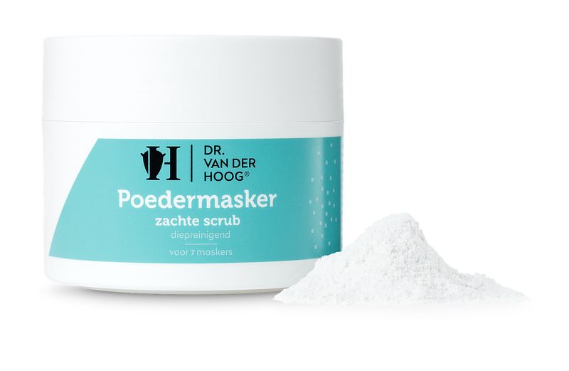 Foto van Dr van der hoog poedermasker zachte scrub