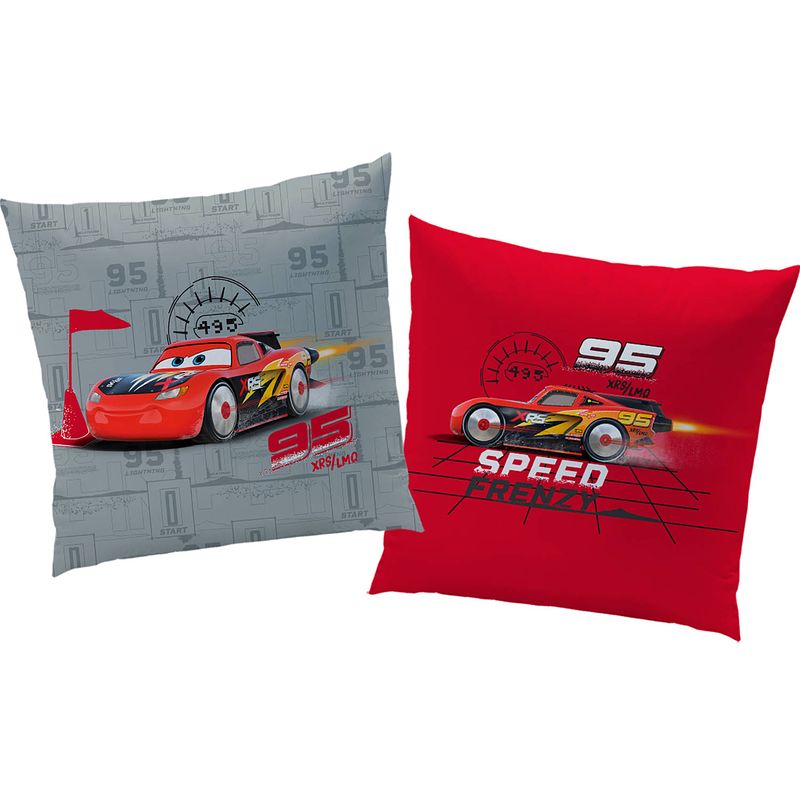 Foto van Disney cars kussen racing - 40 x 40 cm - polyester