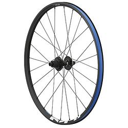 Foto van Shimano achterwiel 27,5 inch wh-mt501-cl-r12-b aluminium zwart