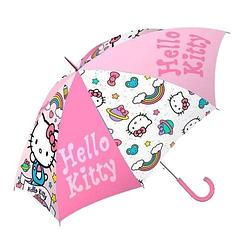 Foto van Hello kitty paraplu meisjes 40 cm kunststof roze/wit