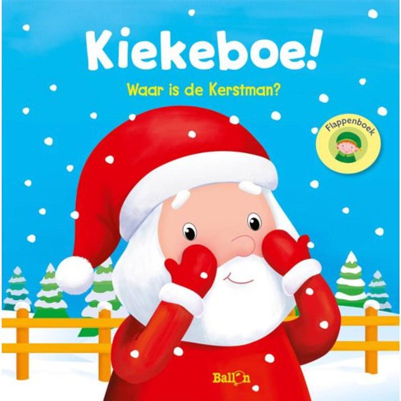 Foto van Waar is de kerstman? - kiekeboe