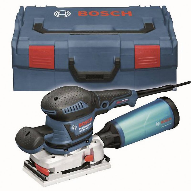 Foto van Bosch professional gss 230 ave 0601292801 vlakschuurmachine incl. koffer 300 w 92 x 182 mm