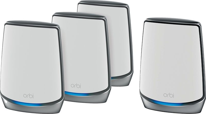 Foto van Netgear orbi rbk853 mesh wifi 6 (4-pack)