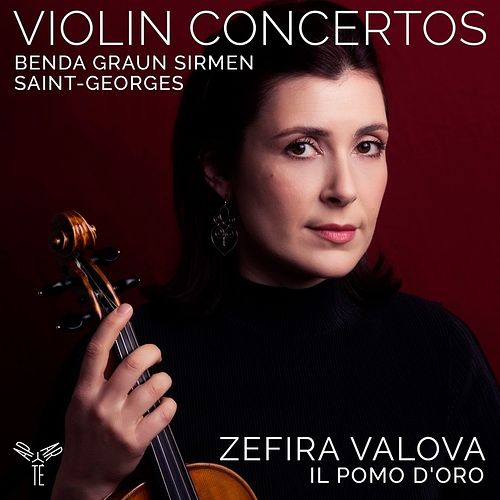 Foto van Violin concertos - benda, graun, saint-georges, sirmen - cd (5051083179843)