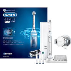 Foto van Oral-b elektrische tandenborstel genius 9100s wit - 6 poetsstanden