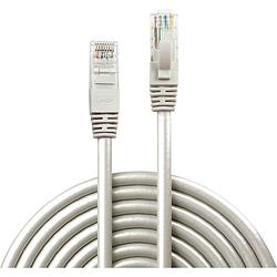 Foto van Lindy 48003 rj45 netwerkkabel, patchkabel cat 6 u/utp 2.00 m grijs snagless 1 stuk(s)