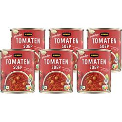 Foto van Jumbo tomatensoep met vermicelli & soepballetjes 6 x 800ml