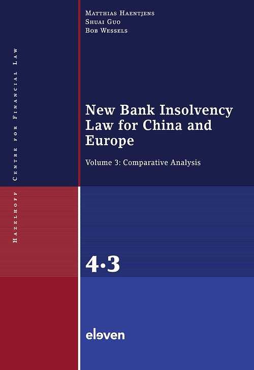 Foto van New bank insolvency law for china and europe - b. wessels, m. haentjens, s. guo - ebook (9789089746955)