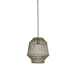 Foto van Light & living - hanglamp vitora - 26x26x30 - brons