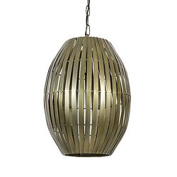 Foto van Light & living - hanglamp kyomi - 34x34x49 - brons