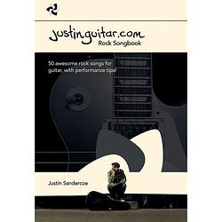 Foto van Wise publications the justinguitar.com rock songbook lyrics en gitaarakkoorden